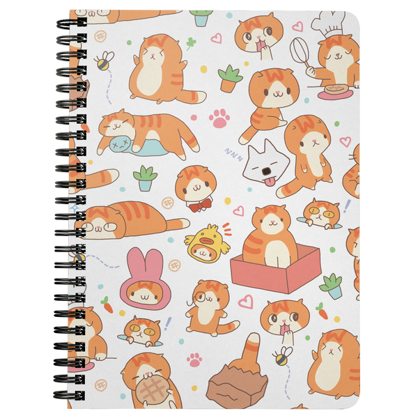 Cute Waffles Spiralbound Notebook