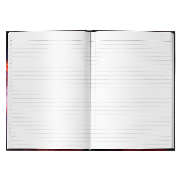 Space Waffles Hardcover Notebook