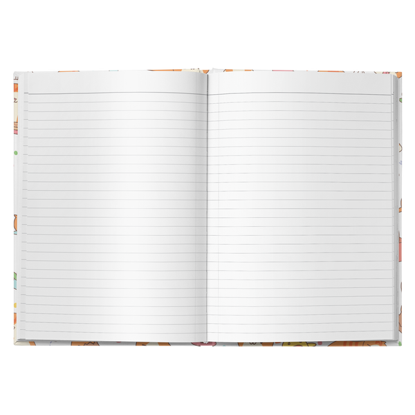 Cute Waffles Hardcover Notebook