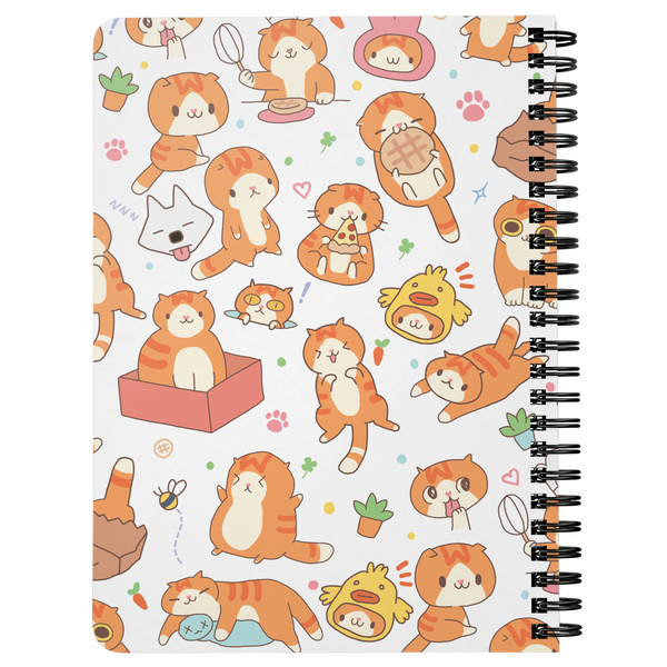 Cute Waffles Spiralbound Notebook