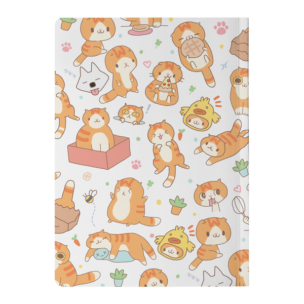 Cute Waffles Paperback Notebook