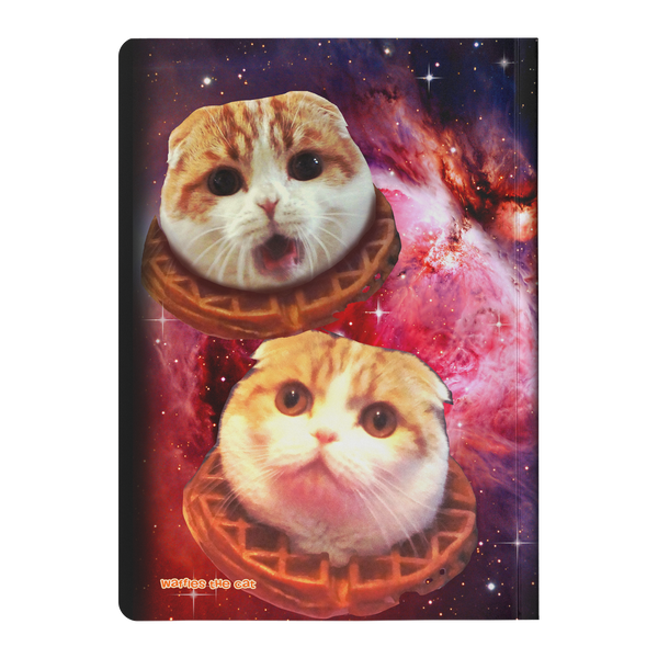 Space Waffles Paperback Notebook