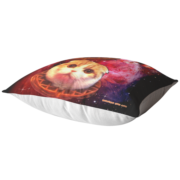Space Waffles Pillow