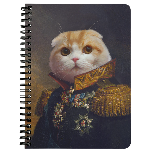Lord Waffles Spiralbound Notebook