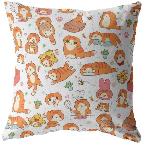 Cute Waffles Pillow