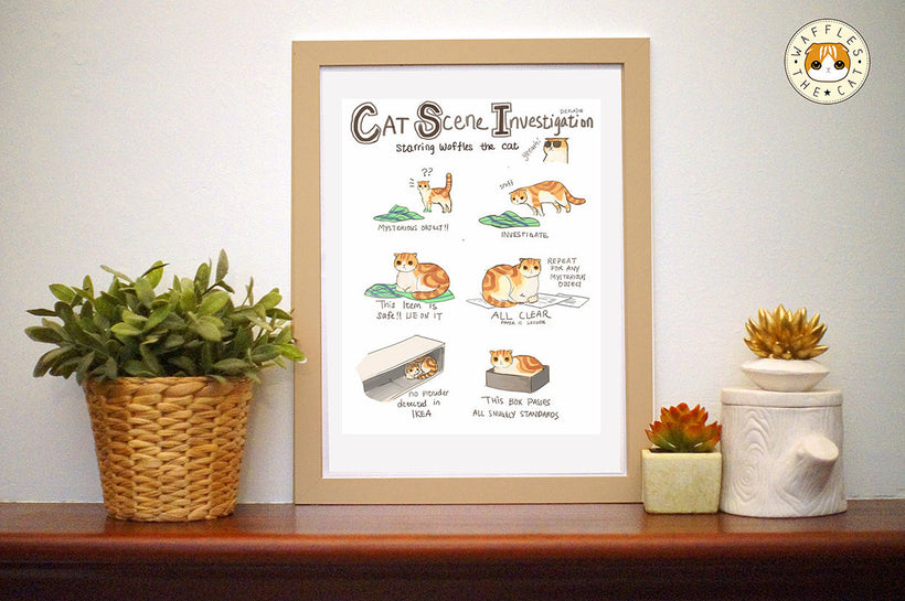 Waffles the Cat Posters