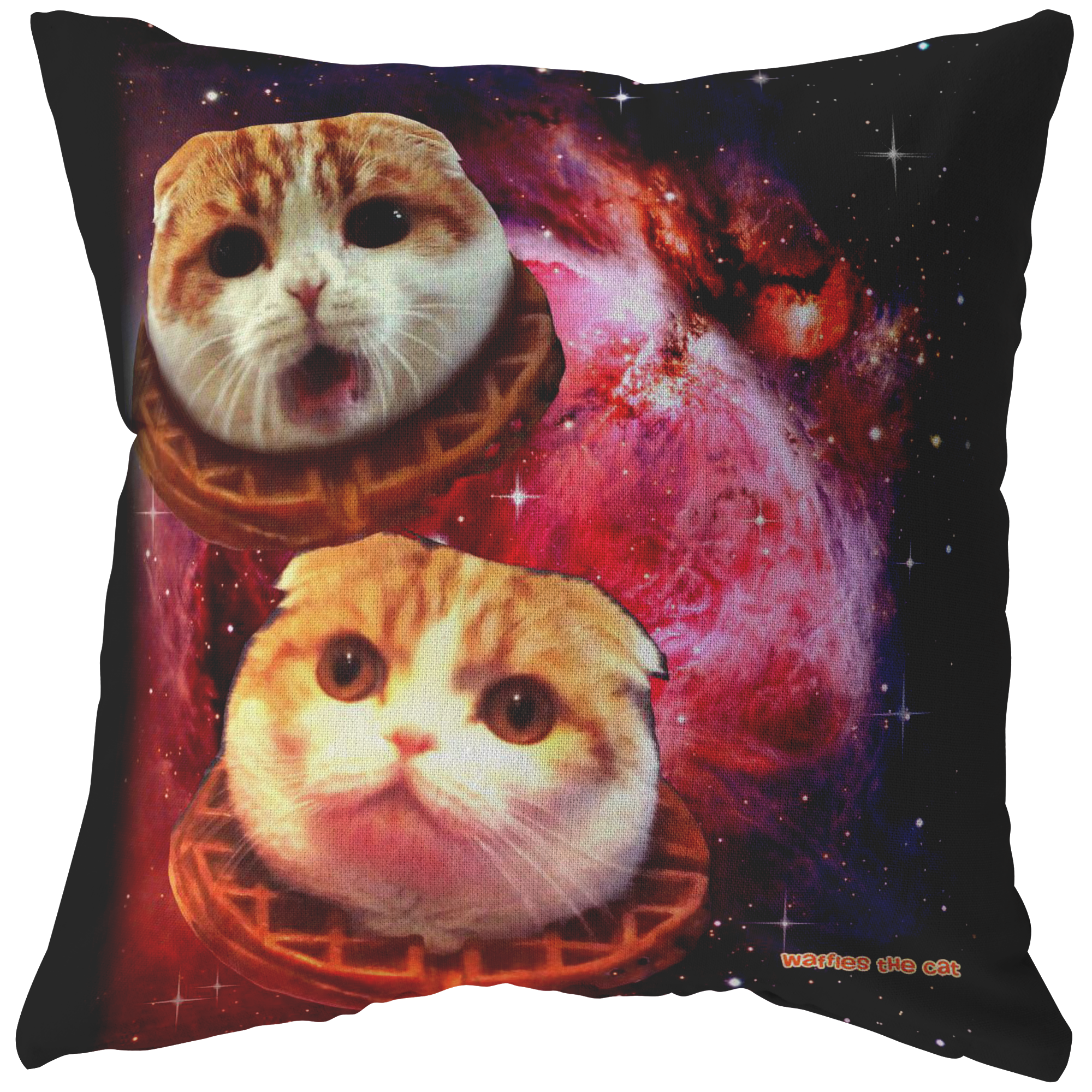 Space Waffles Pillow
