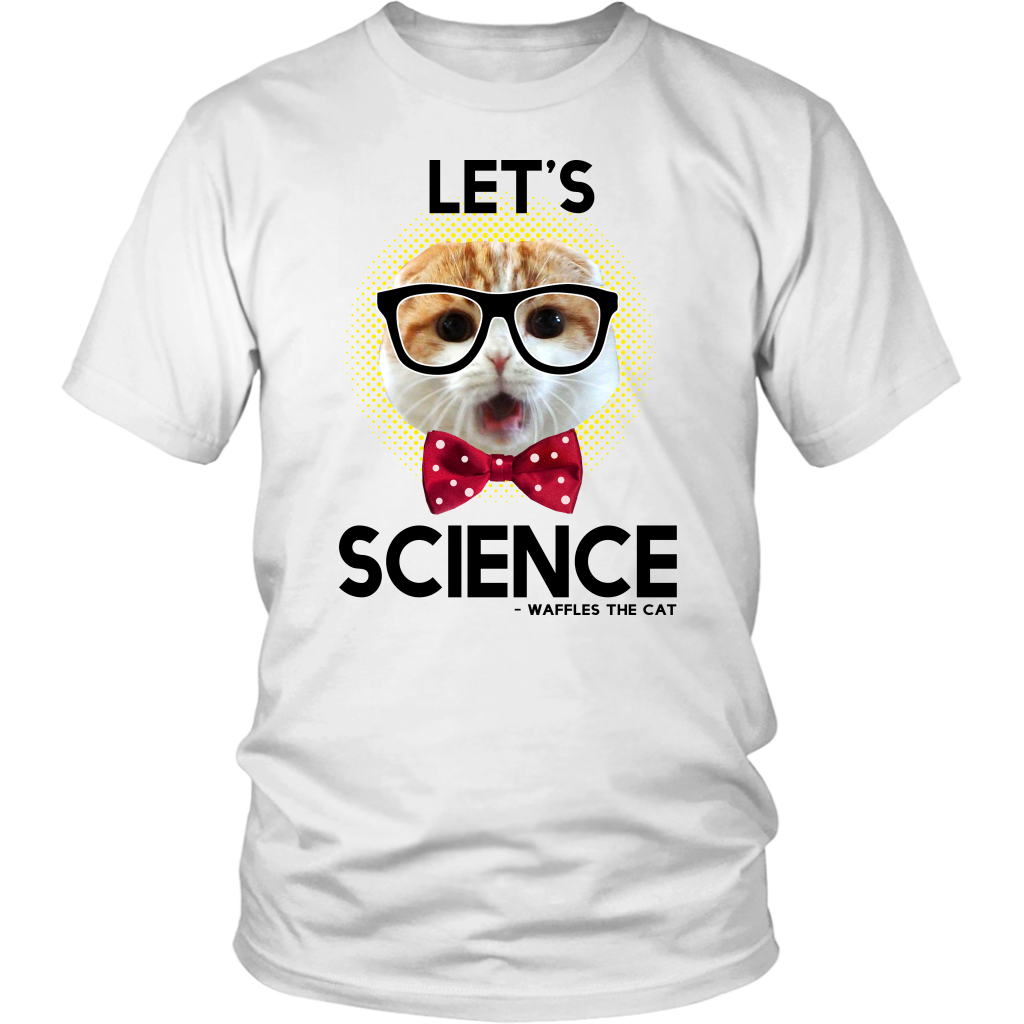 Waffles Let's Science TShirt
