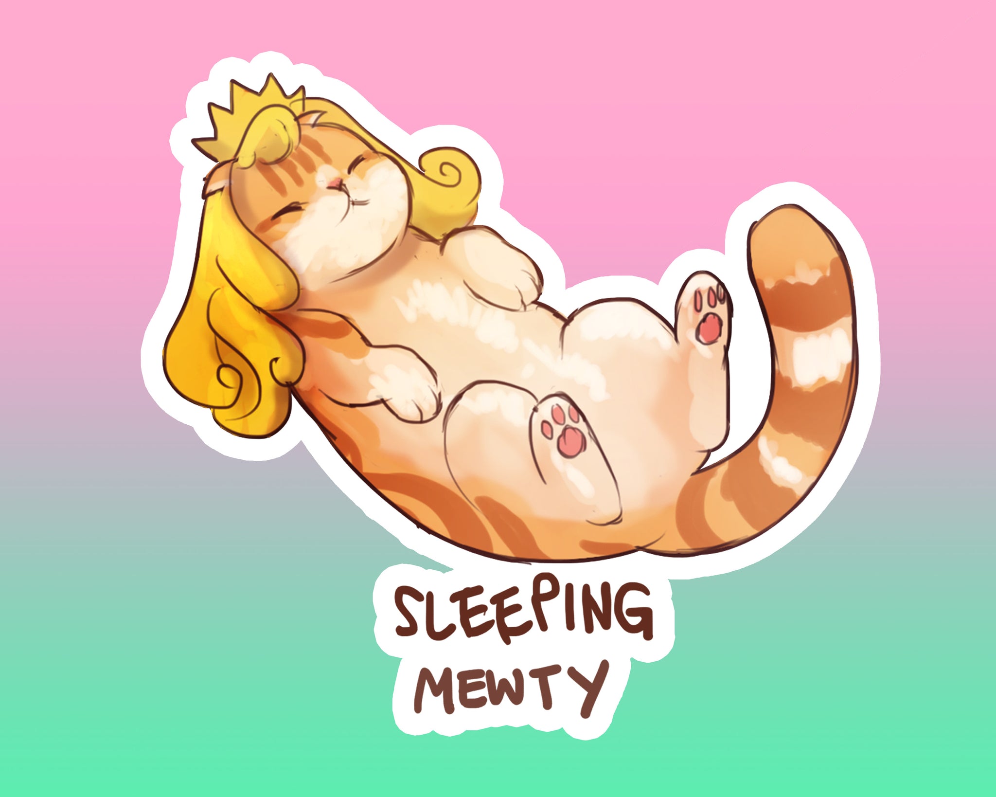 Sleeping Beauty Sticker
