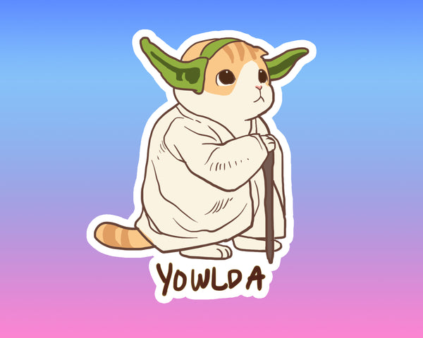 Yoda Sticker