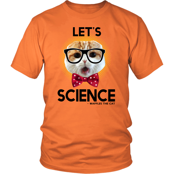 Waffles Let's Science TShirt