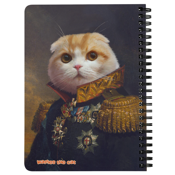 Lord Waffles Spiralbound Notebook