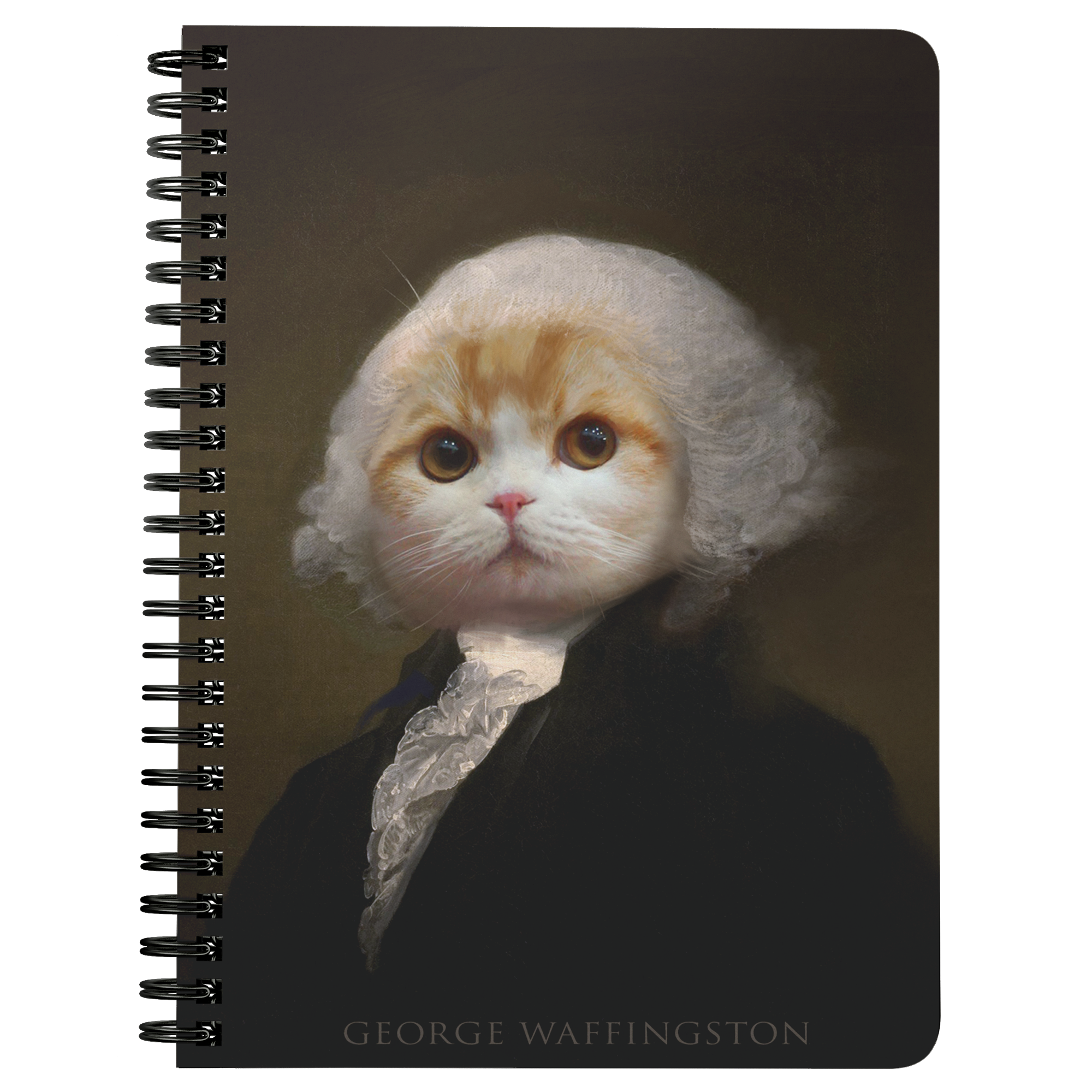 George Waffington Spiral Notebook