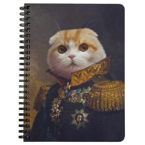 Lord Waffles Spiralbound Notebook