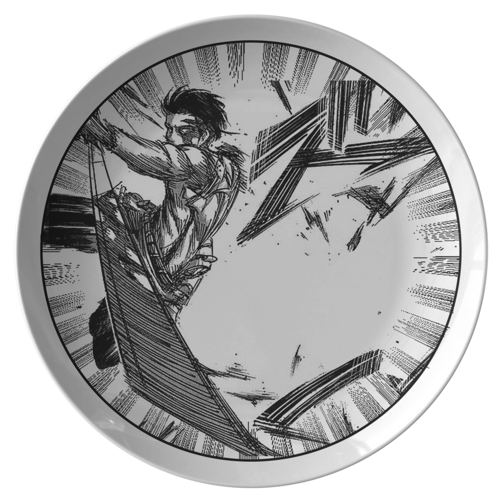 Levi Manga Plate Shingeki no Kyojin Attack on Titan Aot Snk