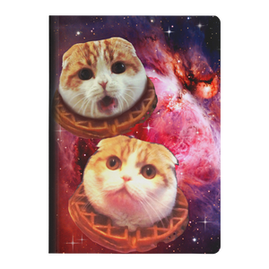 Space Waffles Paperback Notebook